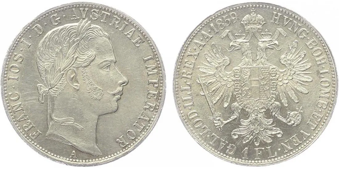 Rakouská a spolková měna, 1857 - 1892 — 1