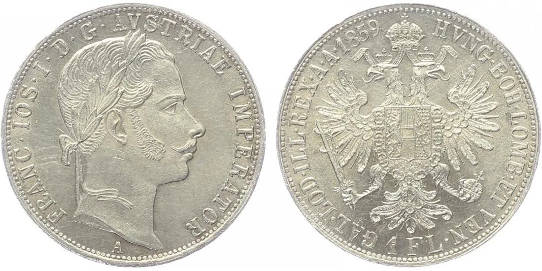 Rakouská a spolková měna, 1857 - 1892 — 1