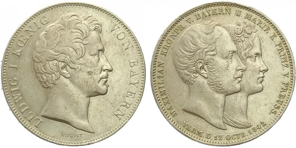 Bavorsko, Ludwig I., 1825 - 1848 — 1
