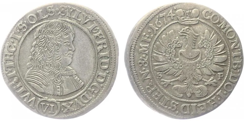 Würtenberg - Olešnice, Sylvius Friedrich, 1668 - 1697 — 1
