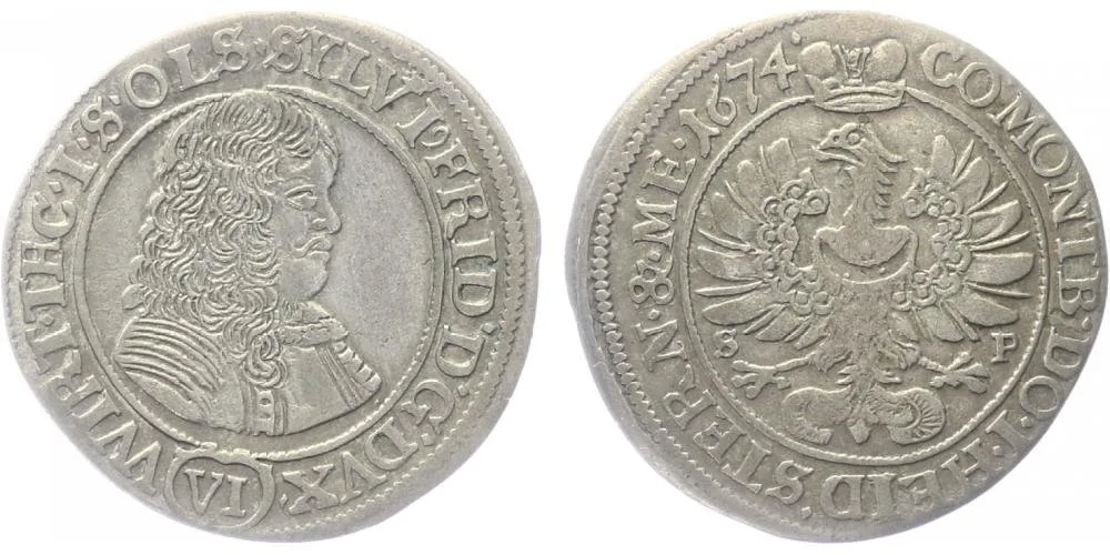 Würtenberg - Olešnice, Sylvius Friedrich, 1668 - 1697 — 1