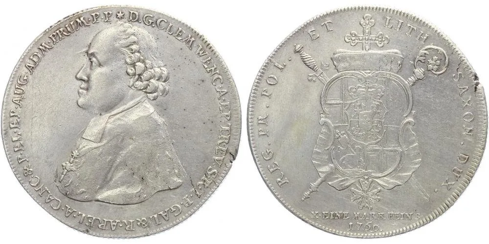 Trier - arcibiskupství, Clemens Wenceslaus, 1768 - 1802 — 1