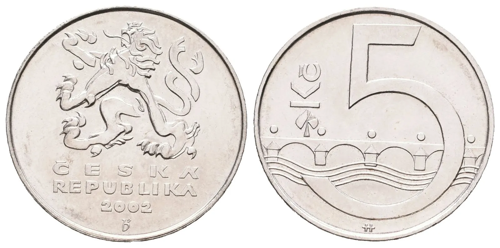 5 Koruna 2002