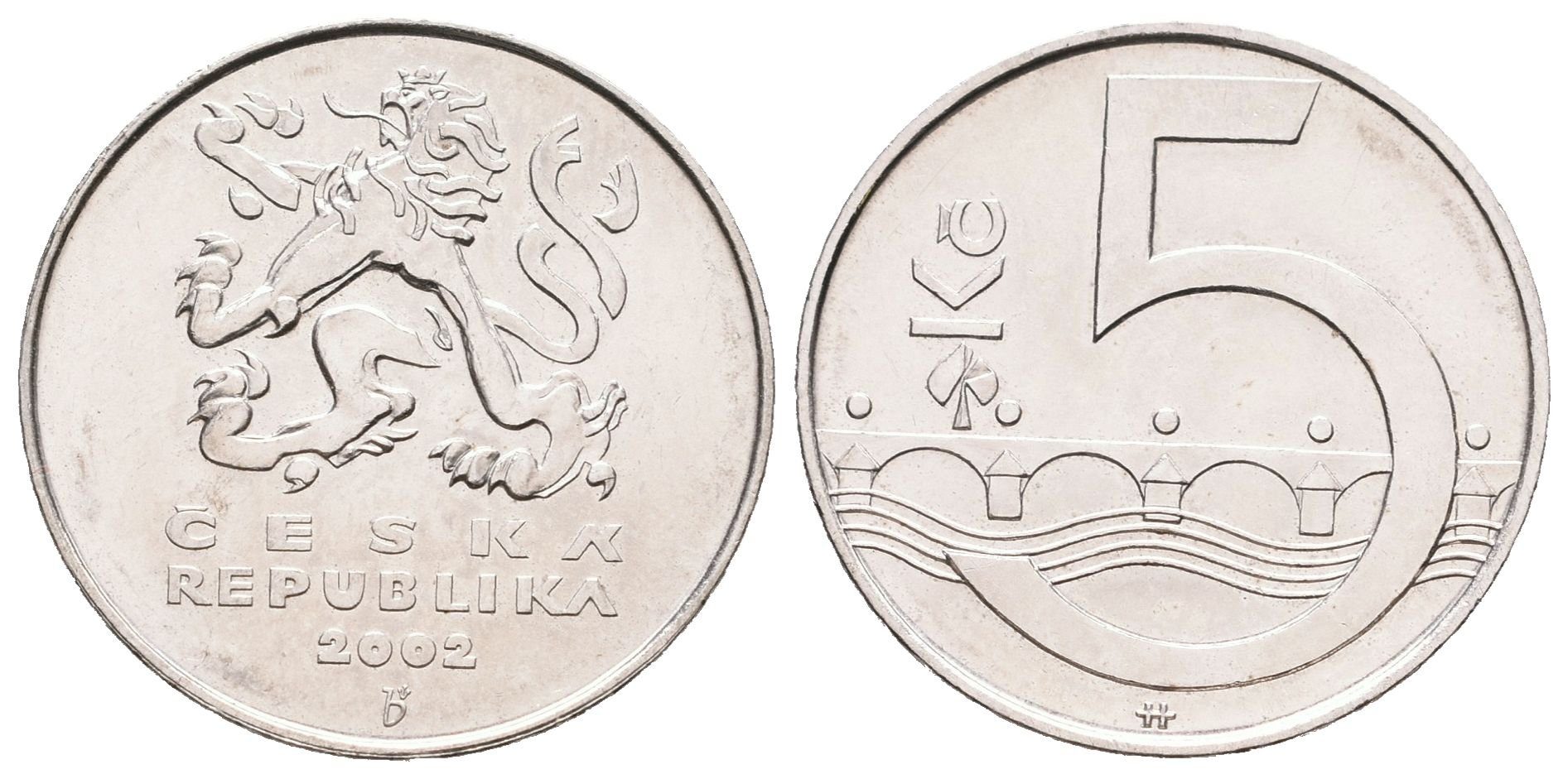 5 Koruna 2002