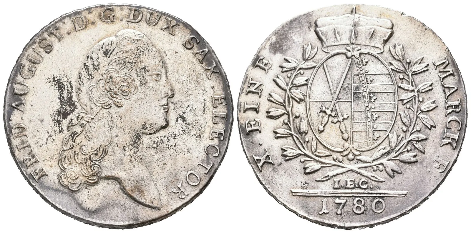 Sasko, Tolar 1780
