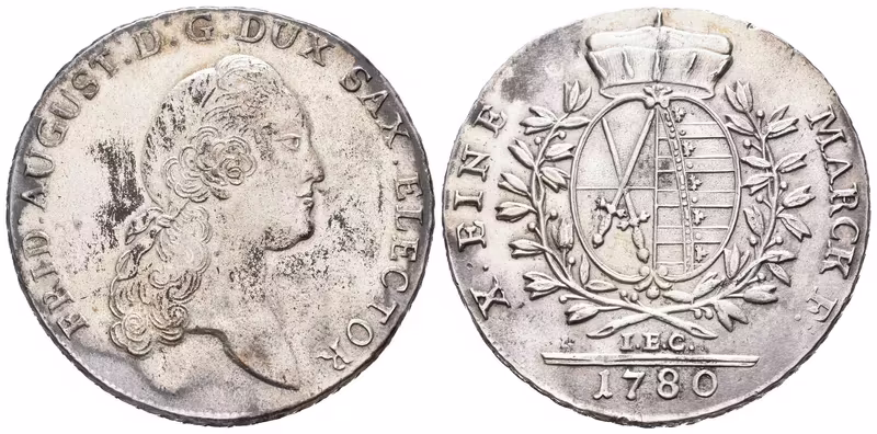 Sasko, Tolar 1780