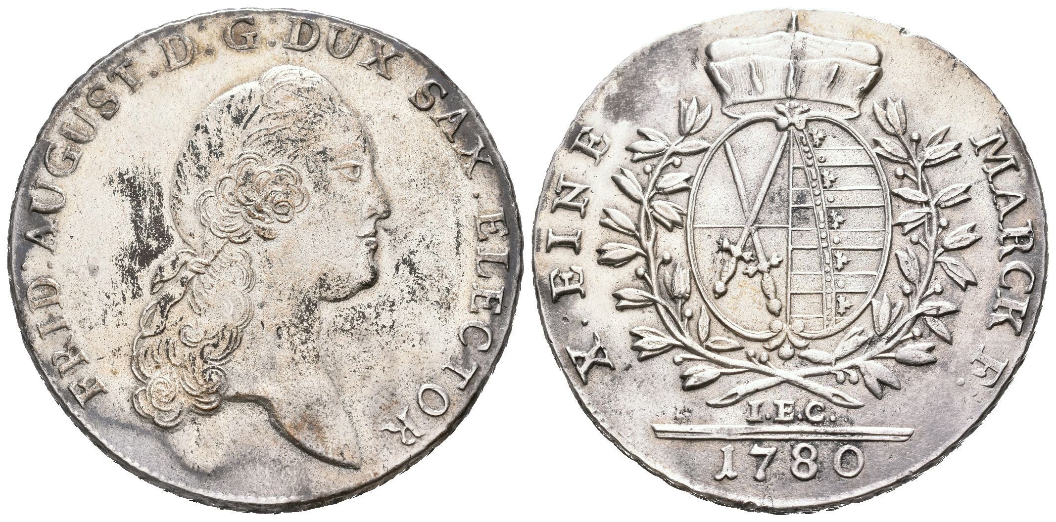 Sasko, Tolar 1780