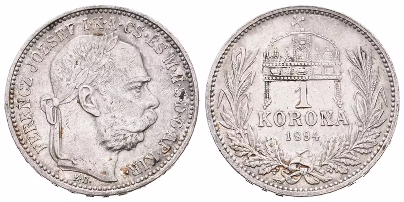 1 Koruna 1894 KB