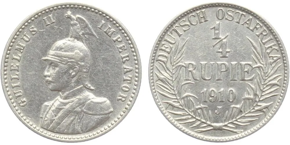 Koloniální ražby, Německá Východní Afrika — 1