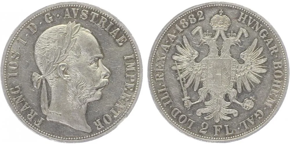 Rakouská a spolková měna, 1857 - 1892 — 1