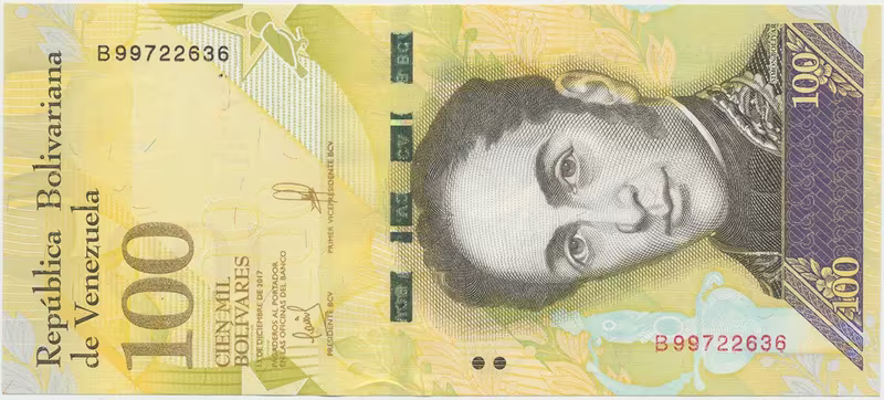 Venezuela, 100.000 Bolivares 2017, P.100b