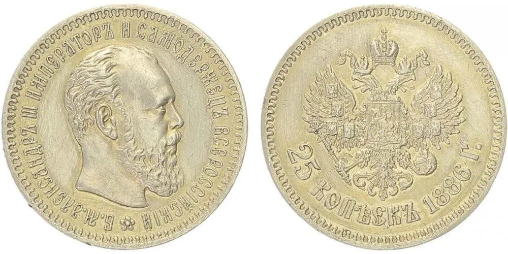 Rusko, Alexander III., 1881 - 1894 — 1