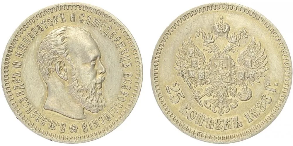 Rusko, Alexander III., 1881 - 1894 — 1