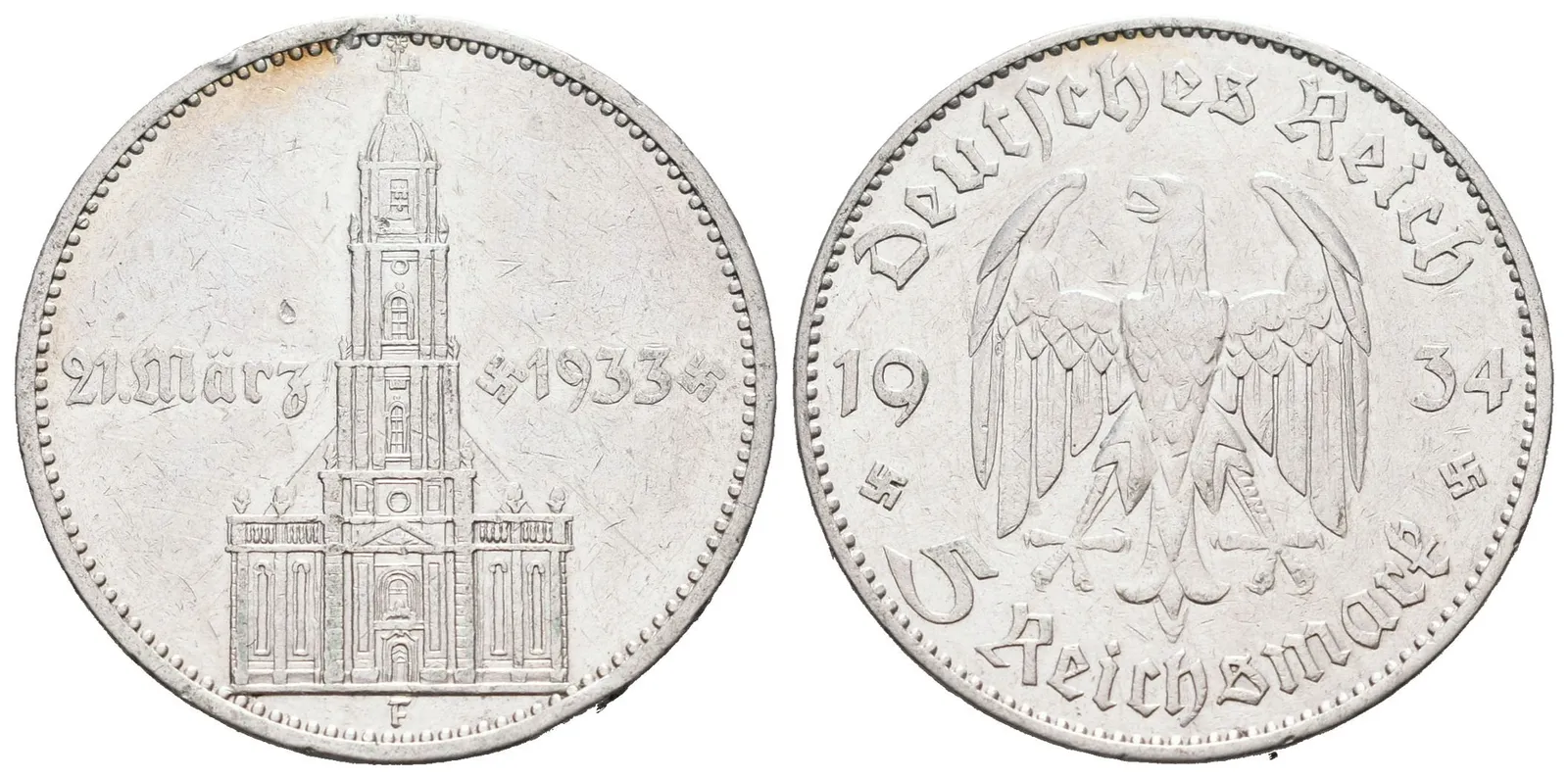 III. říše, 5 Marka 1934 F