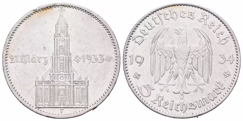III. říše, 5 Marka 1934 F