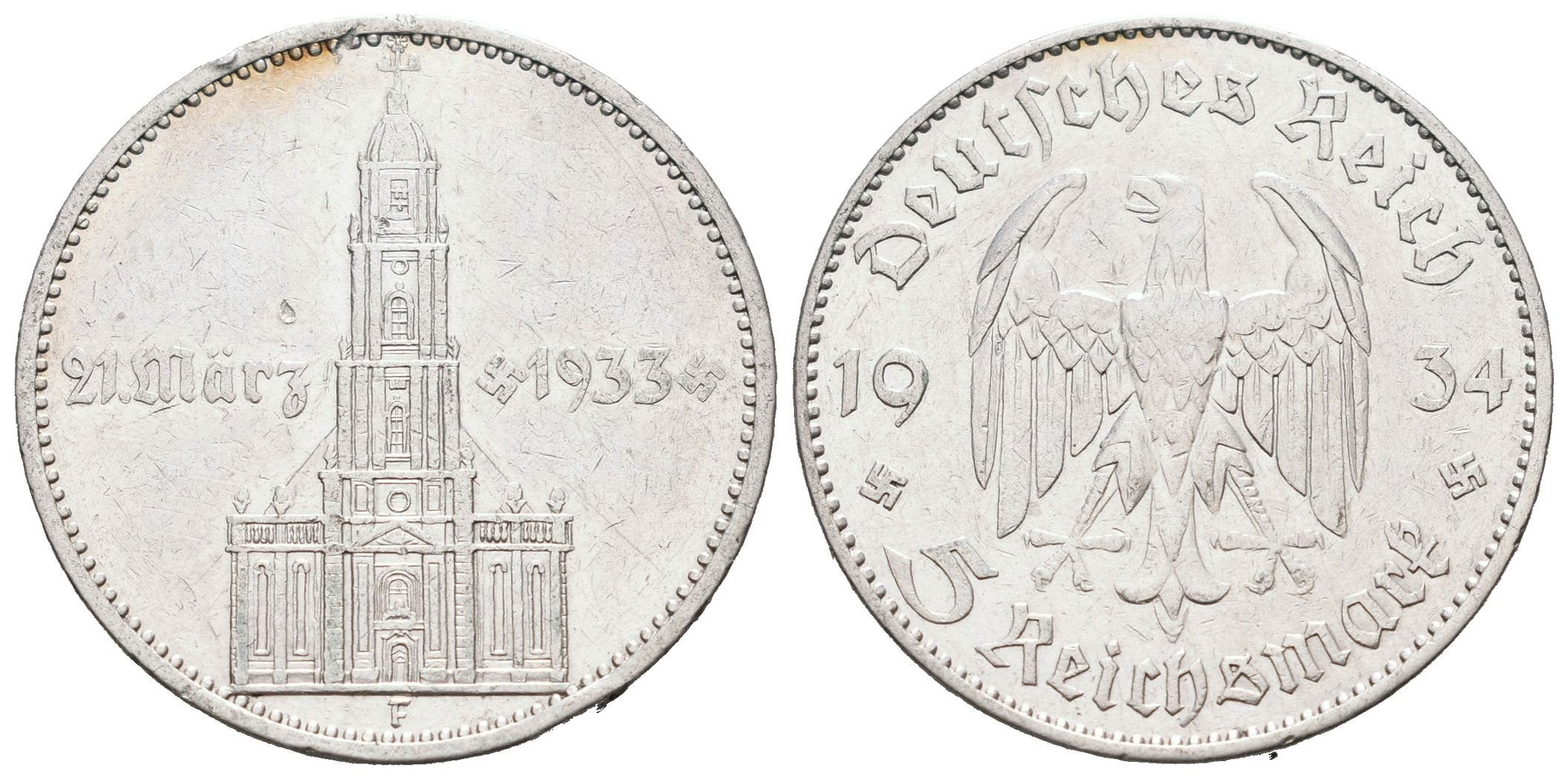 III. říše, 5 Marka 1934 F