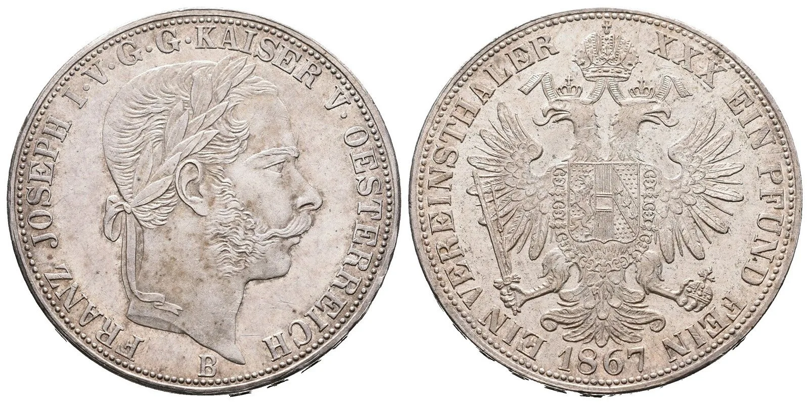 Rakouská a spolková měna, 1857 - 1892 — 1