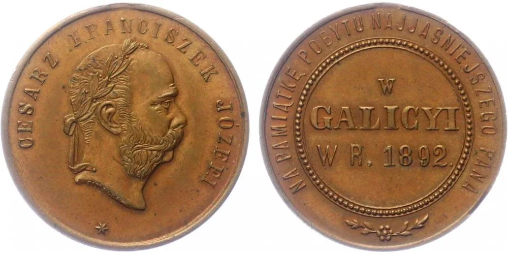 František Josef I., medaile vojenských manévrů — 1