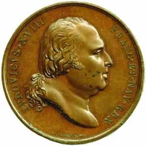 Francie, Louis XVIII, 1814/1815 - 1824 — 1