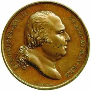 Francie, Louis XVIII, 1814/1815 - 1824 — 1