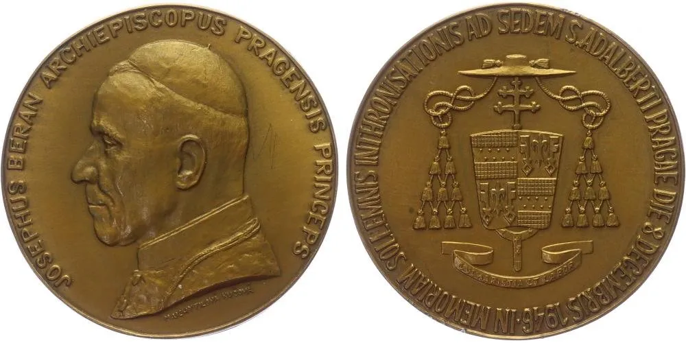 Praha - arcibiskupství, Josef Beran, 1946 - 1969 — 1