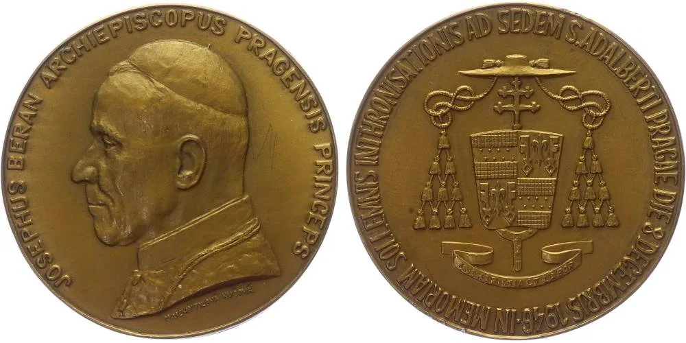 Praha - arcibiskupství, Josef Beran, 1946 - 1969 — 1