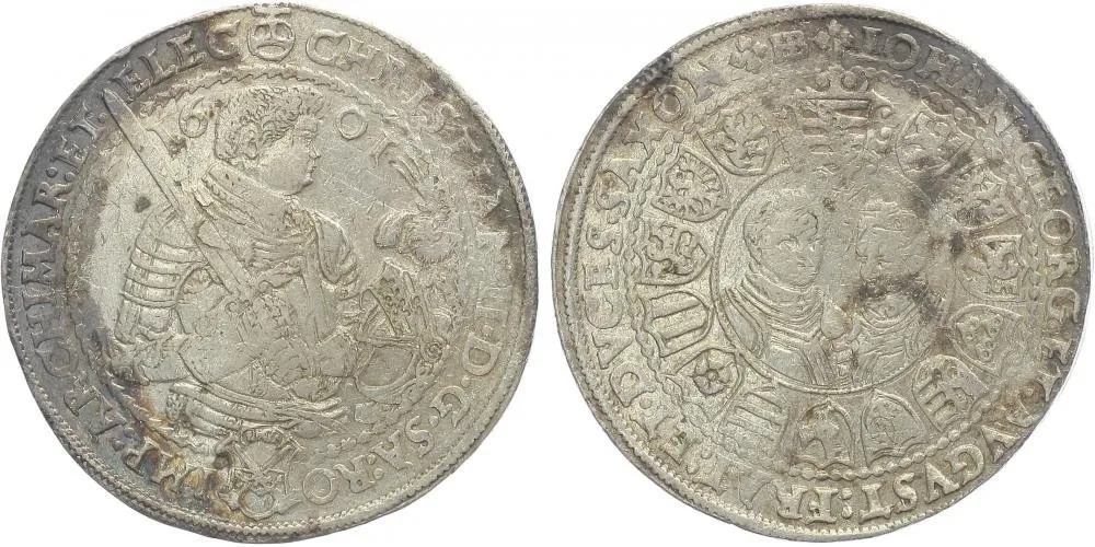 Sasko, Christian II., Johann Georg I. a August, 1591 - 1611 — 1
