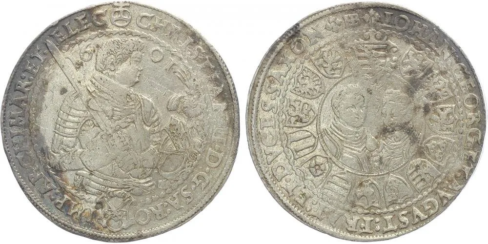 Sasko, Christian II., Johann Georg I. a August, 1591 - 1611 — 1