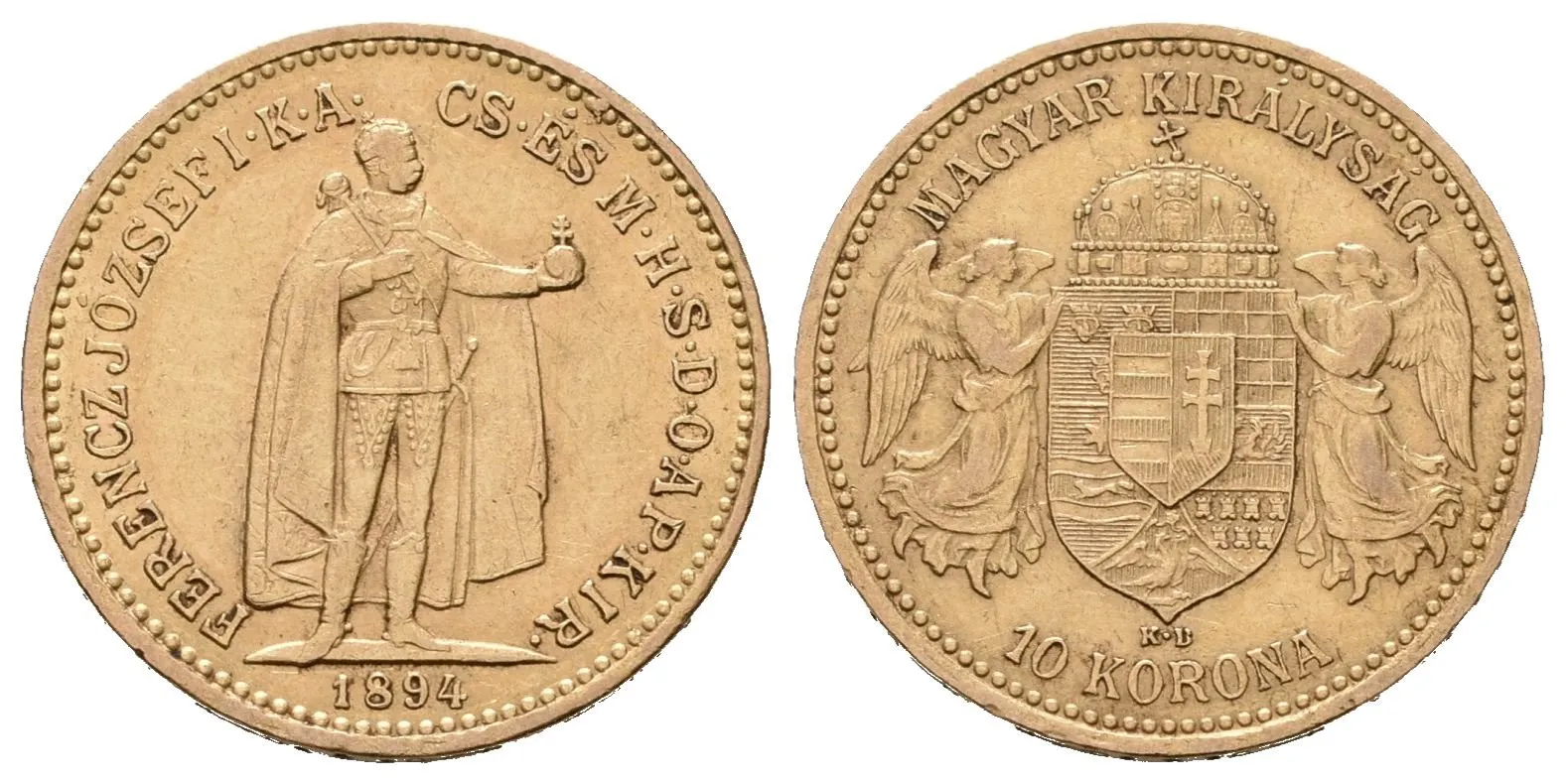 10 Koruna 1894 KB