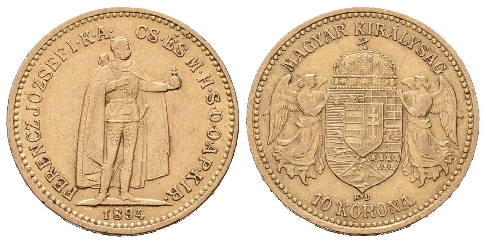 10 Koruna 1894 KB