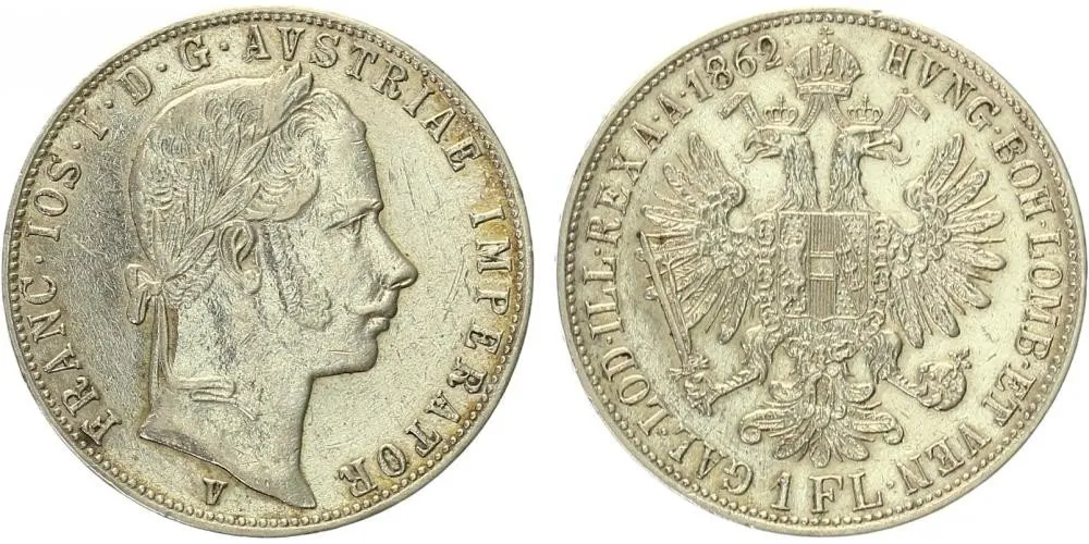 Rakouská a spolková měna, 1857 - 1892 — 1