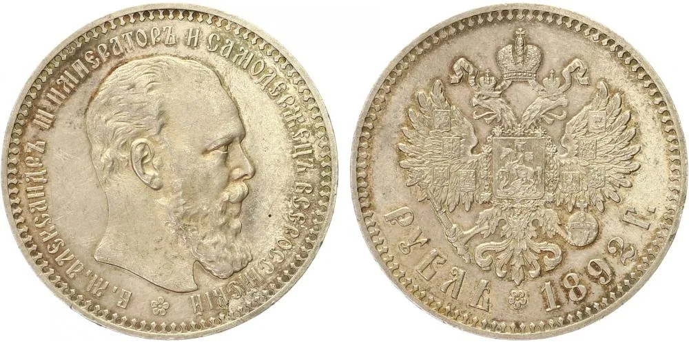 Rusko, Alexander III., 1881 - 1894 — 1