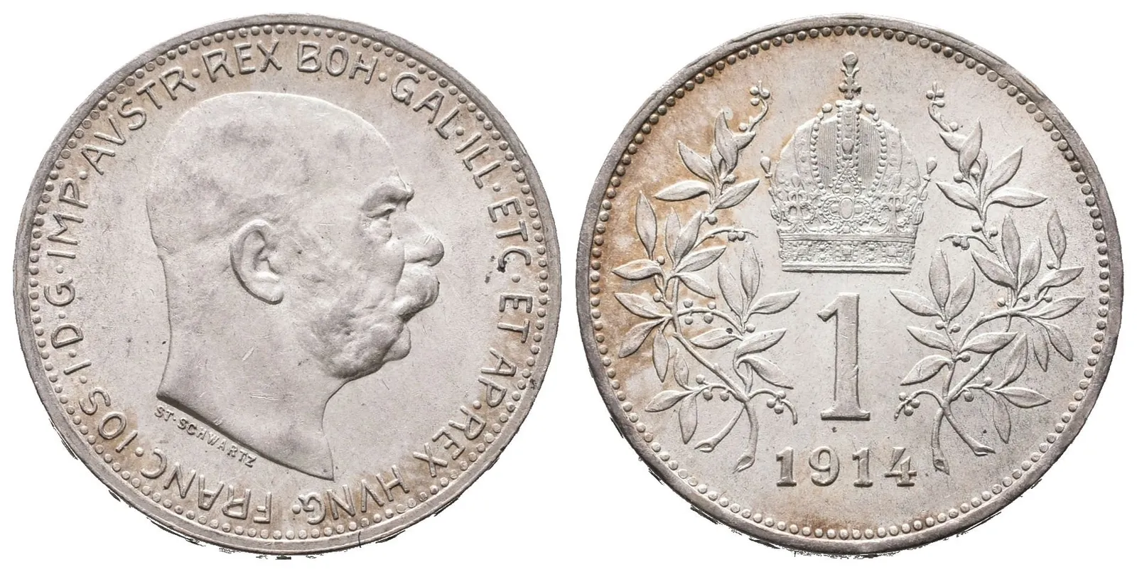 1 Koruna 1914
