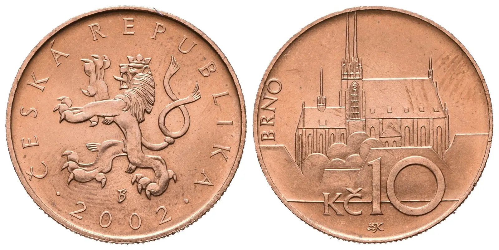 10 Koruna 2002