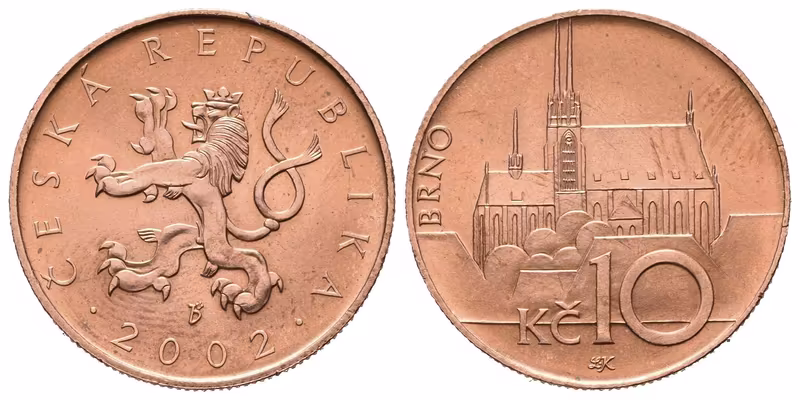 10 Koruna 2002