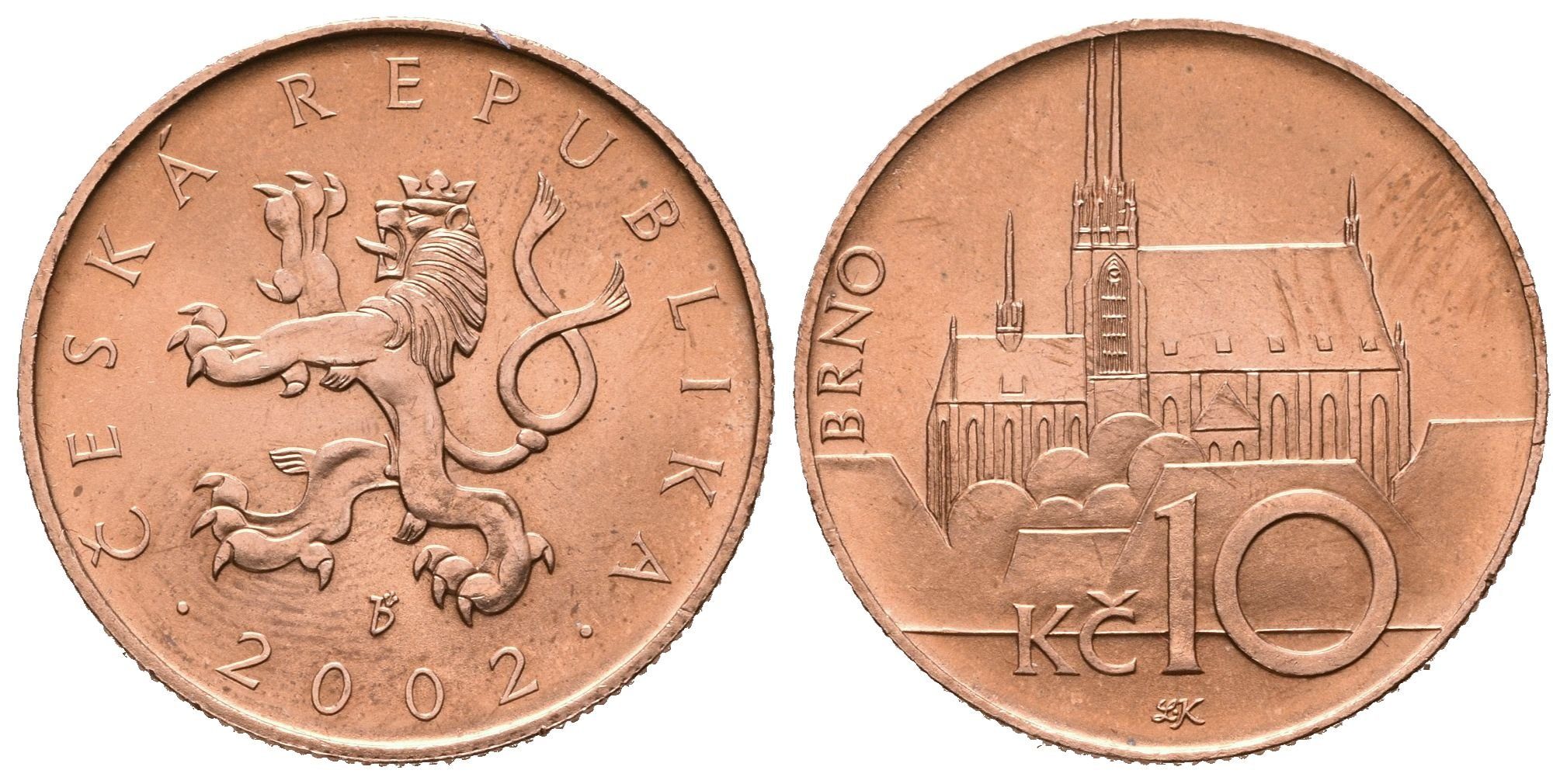 10 Koruna 2002