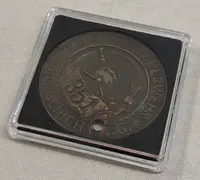 41 mm - Plastová kapsle/bublinka na mince QUADRUM - 1 kus