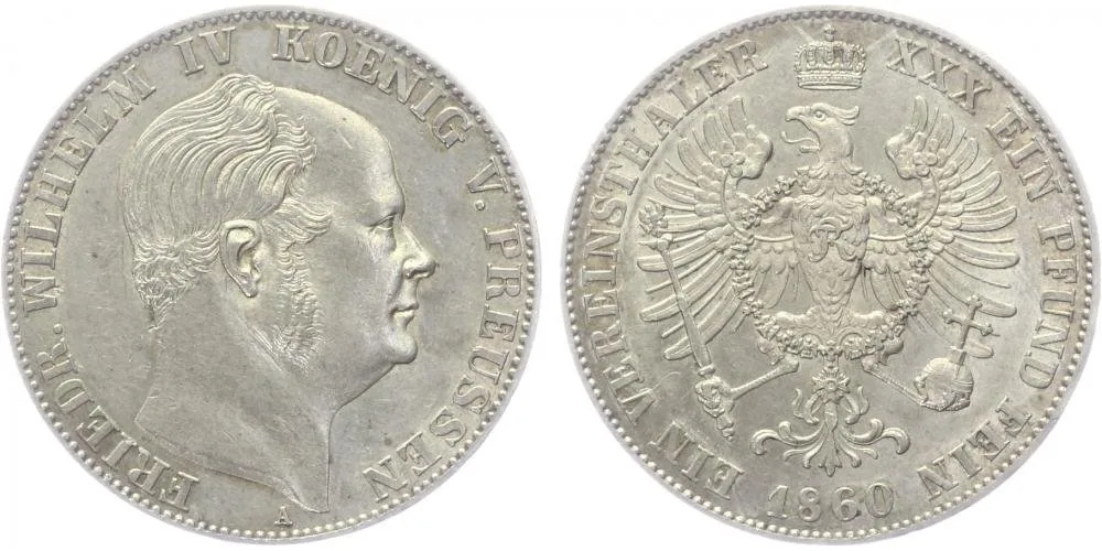 Prusko, Friedrich Wilhelm IV., 1840 - 1861 — 1