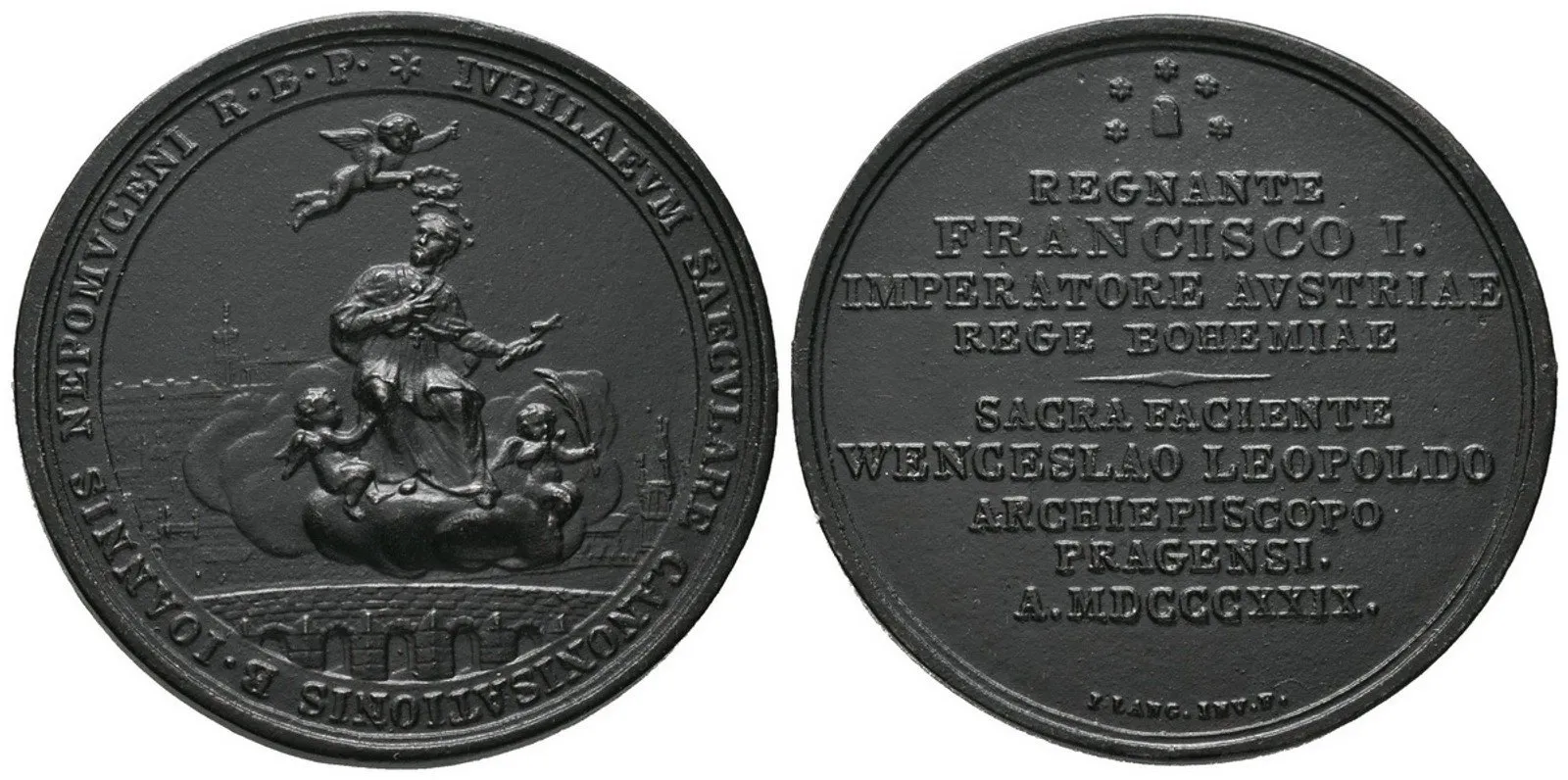 Praha - arcibiskupství, Václav Leopold Chlumčanský, 1814 - 1830 — 1