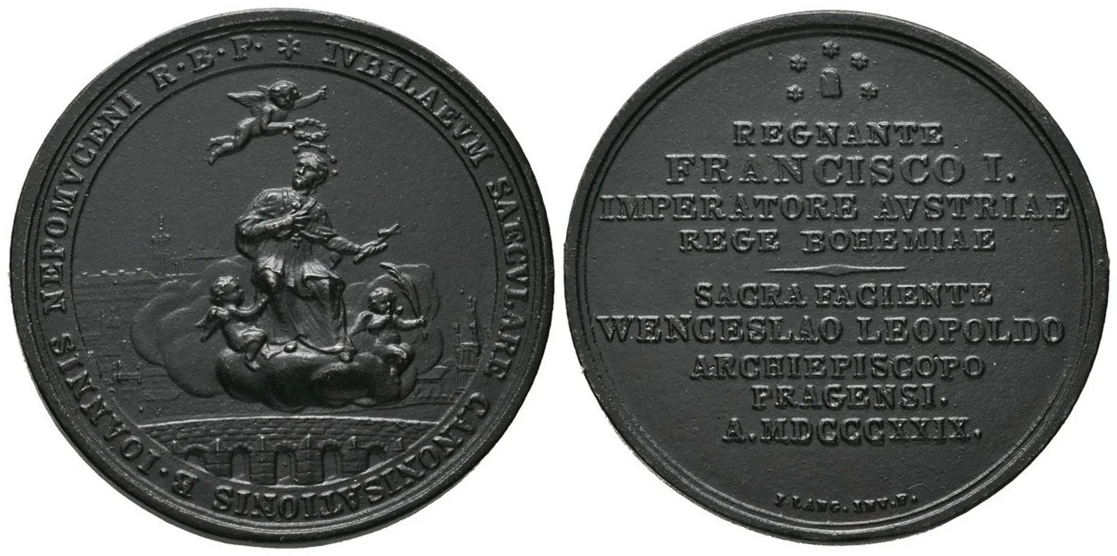 Praha - arcibiskupství, Václav Leopold Chlumčanský, 1814 - 1830 — 1
