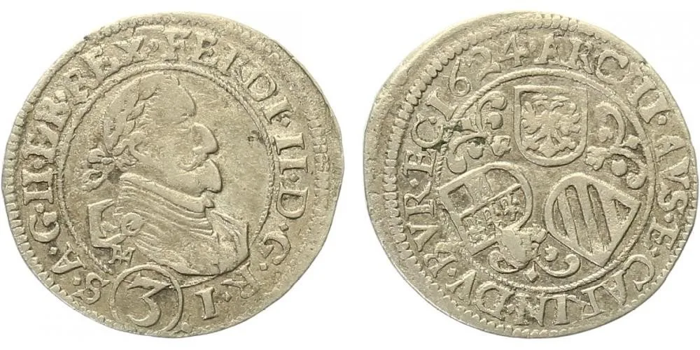 Ferdinand II., 1619 - 1637 (Mince dobrého zrna) — 1