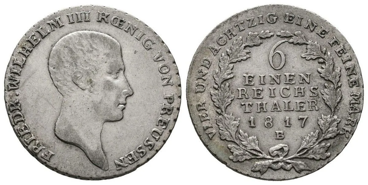 Prusko, Friedrich Wilhelm III., 1797 - 1840 — 1