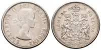 Kanada, 50 Cents 1960 - 1966 - 1 kus - fotografie 3