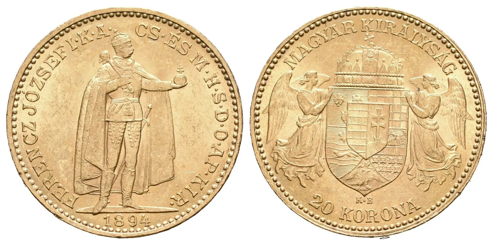 20 Koruna 1894 KB