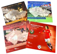Sady oběžných mincí 2006, 2007 a 2008 - Česká republika + — 1