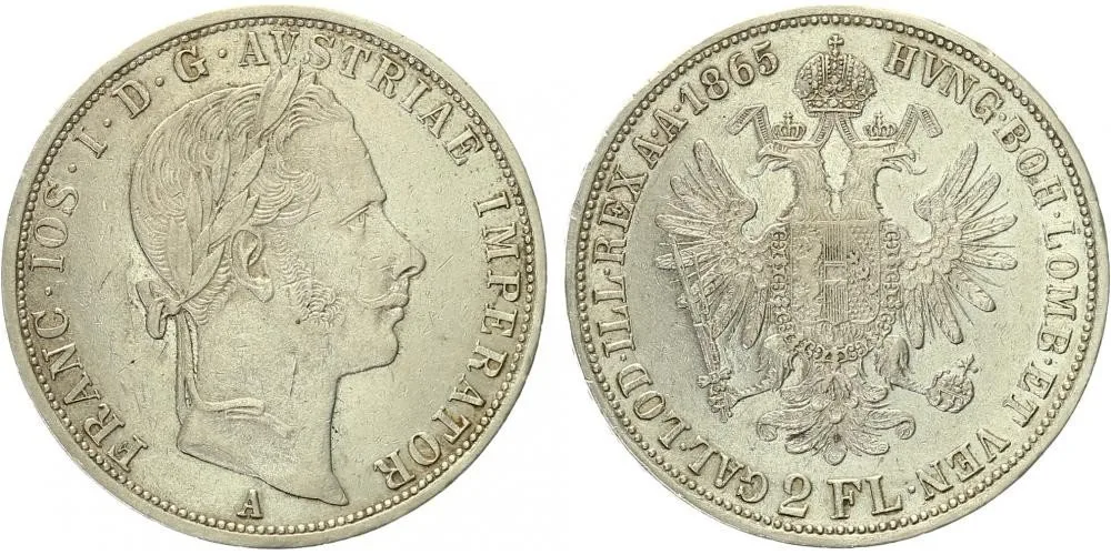 Rakouská a spolková měna, 1857 - 1892 — 1