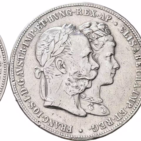 2 Zlatník 1879 - Stříbrná svatba, špatné zachovalosti, patina, škr.,