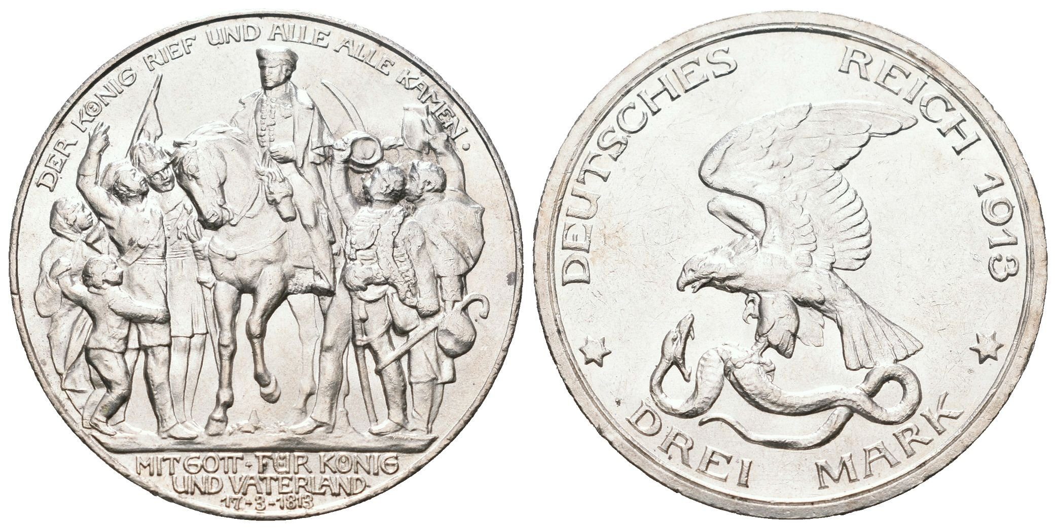 Prusko, 3 Marka 1913 A - Provolání