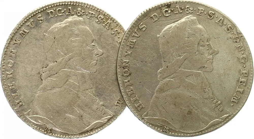 Salzburg - arcibiskupství, Hyeronymus Colloredo, 1772 - 1803 — 1