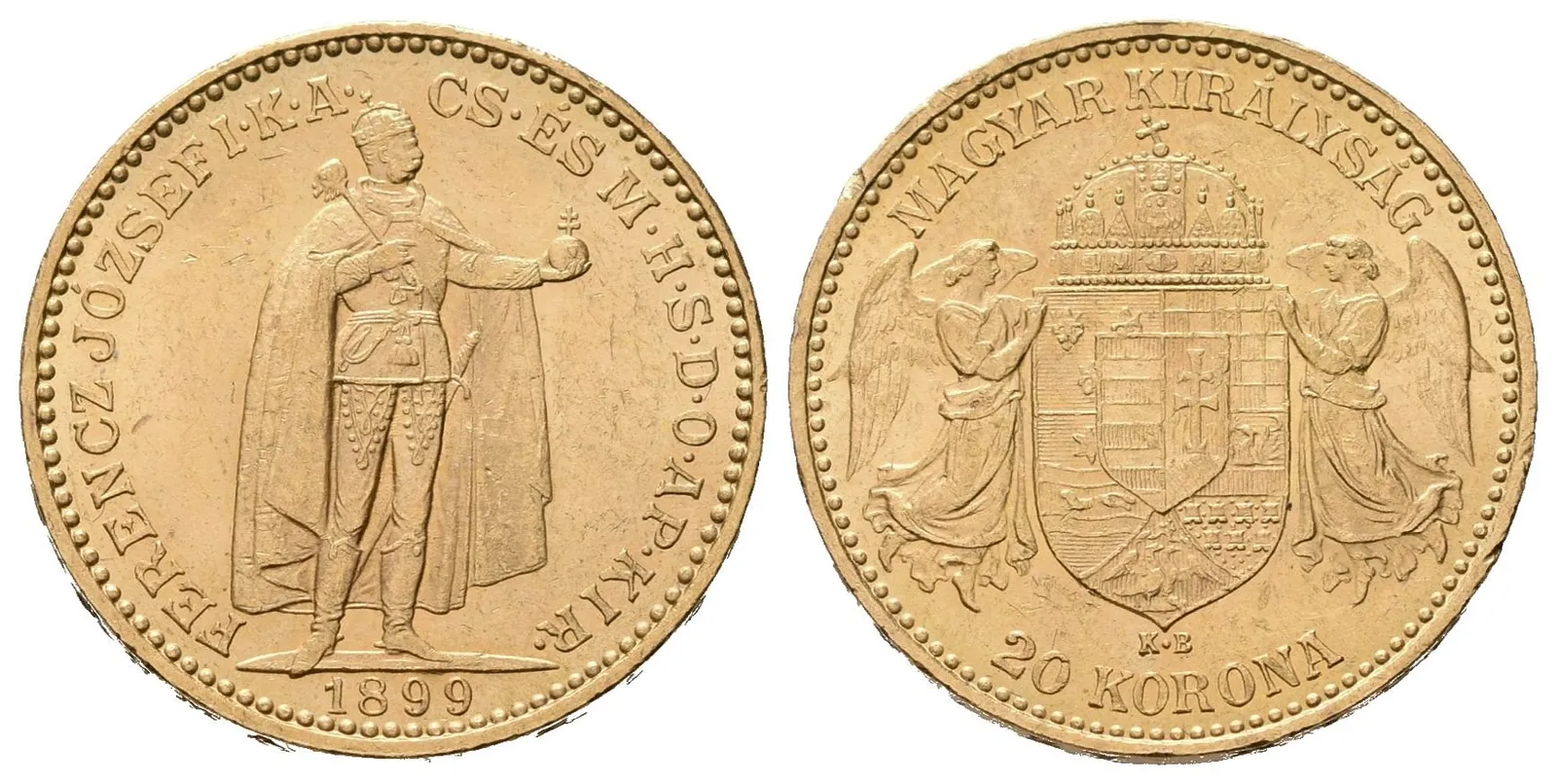 20 Koruna 1899 KB